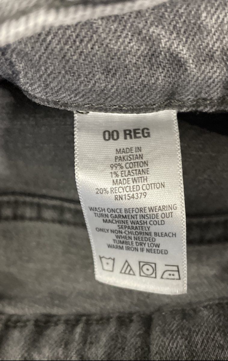 Aeropostale Women's Grey High Rise Baggy Jeans Sz 00 Reg