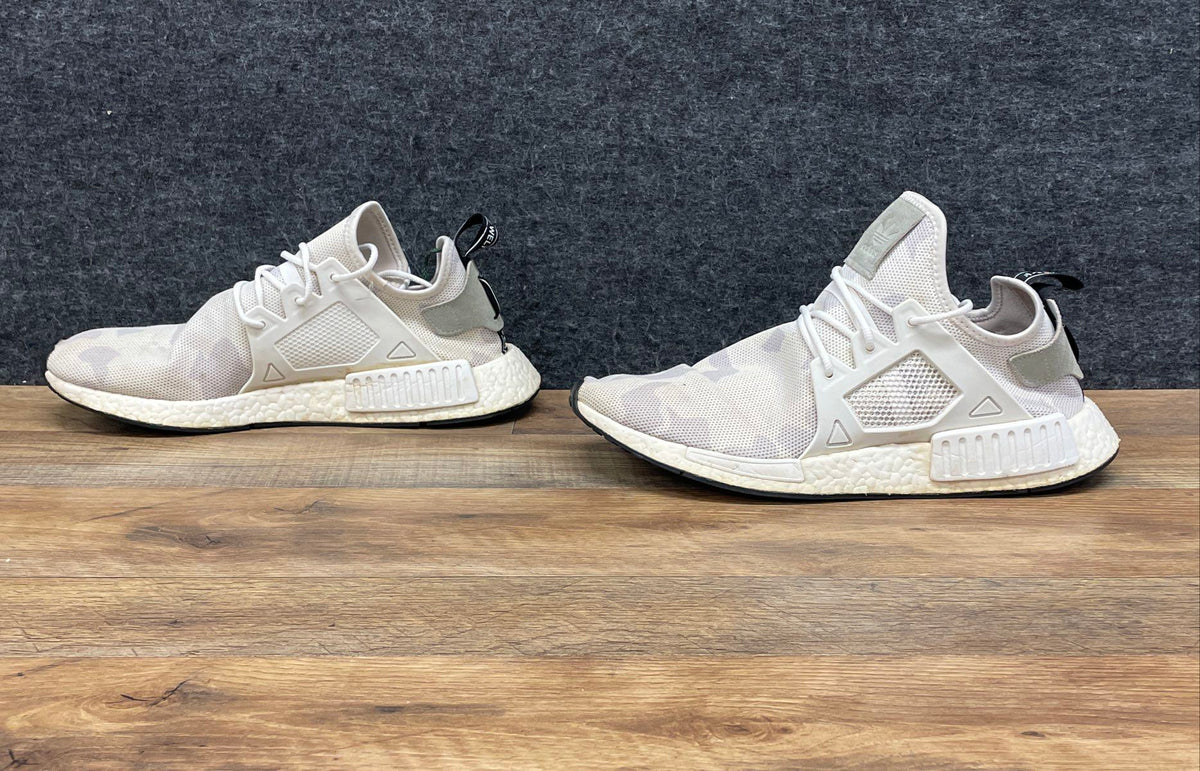 Adidas NMD XR1 Duck Camo White Grey Sneakers Size 12