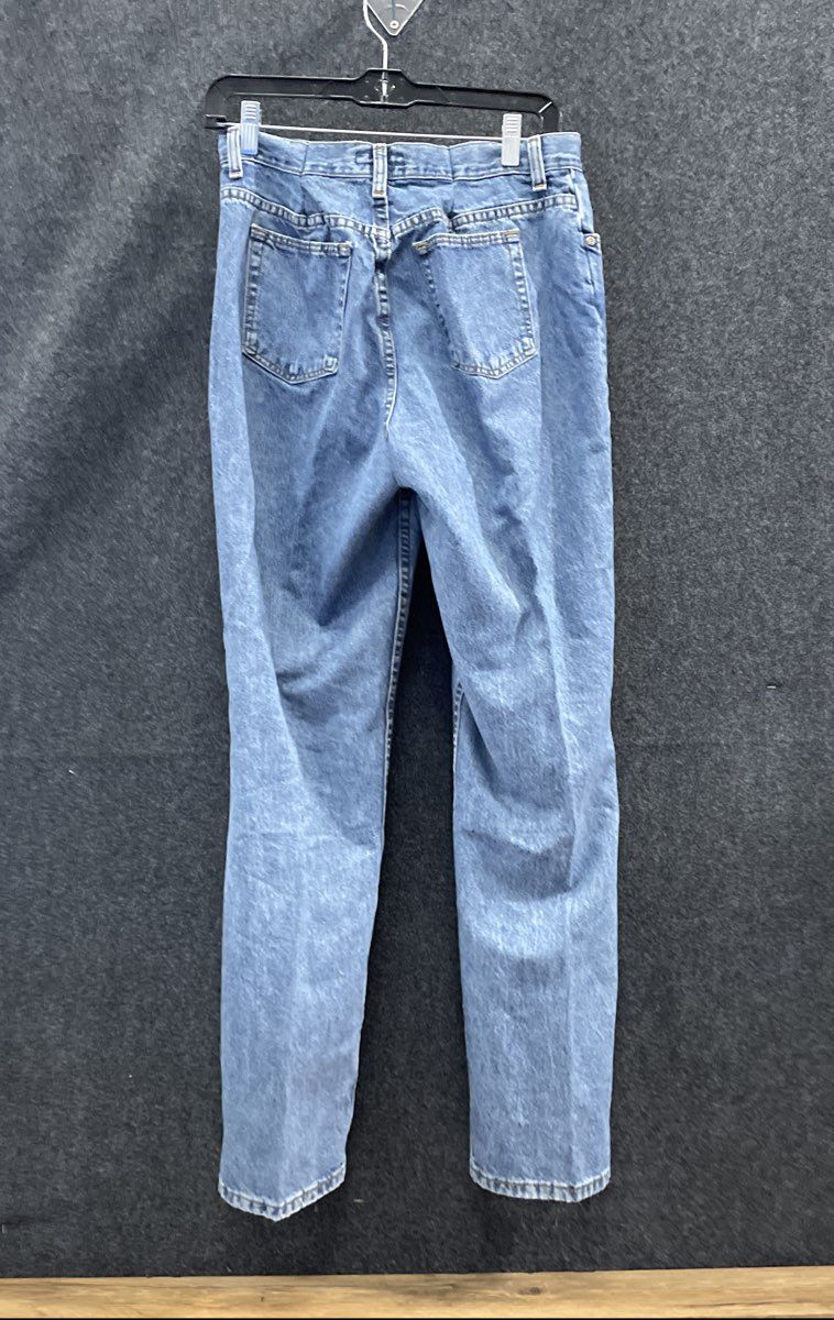 Faded Glory Women's Blue Classic Fit Stonewash Cotton Jeans Size 10 Reg