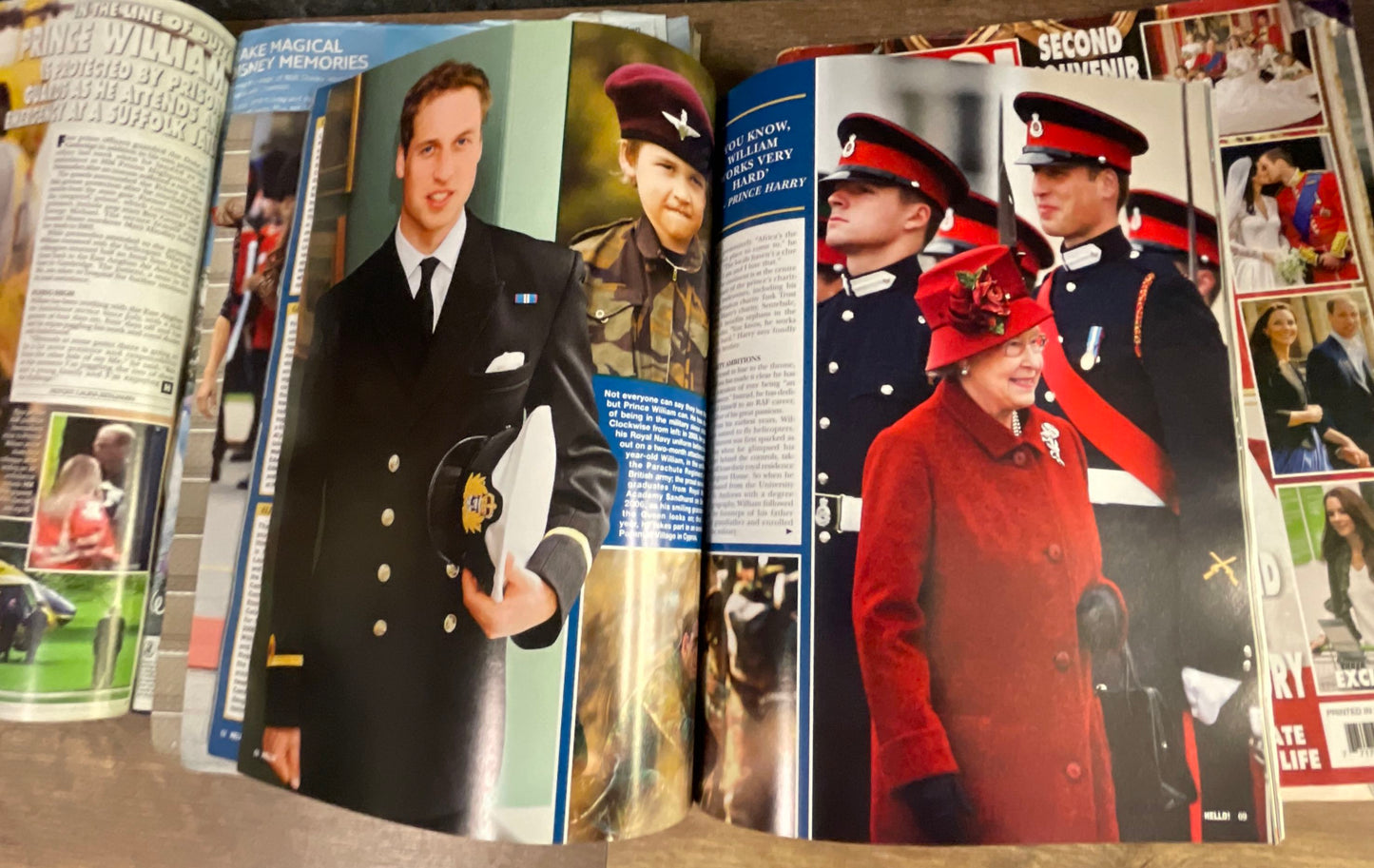 Hello! Magazine Lot of 3 Royal Family William Kate Wedding Queen Souvenir