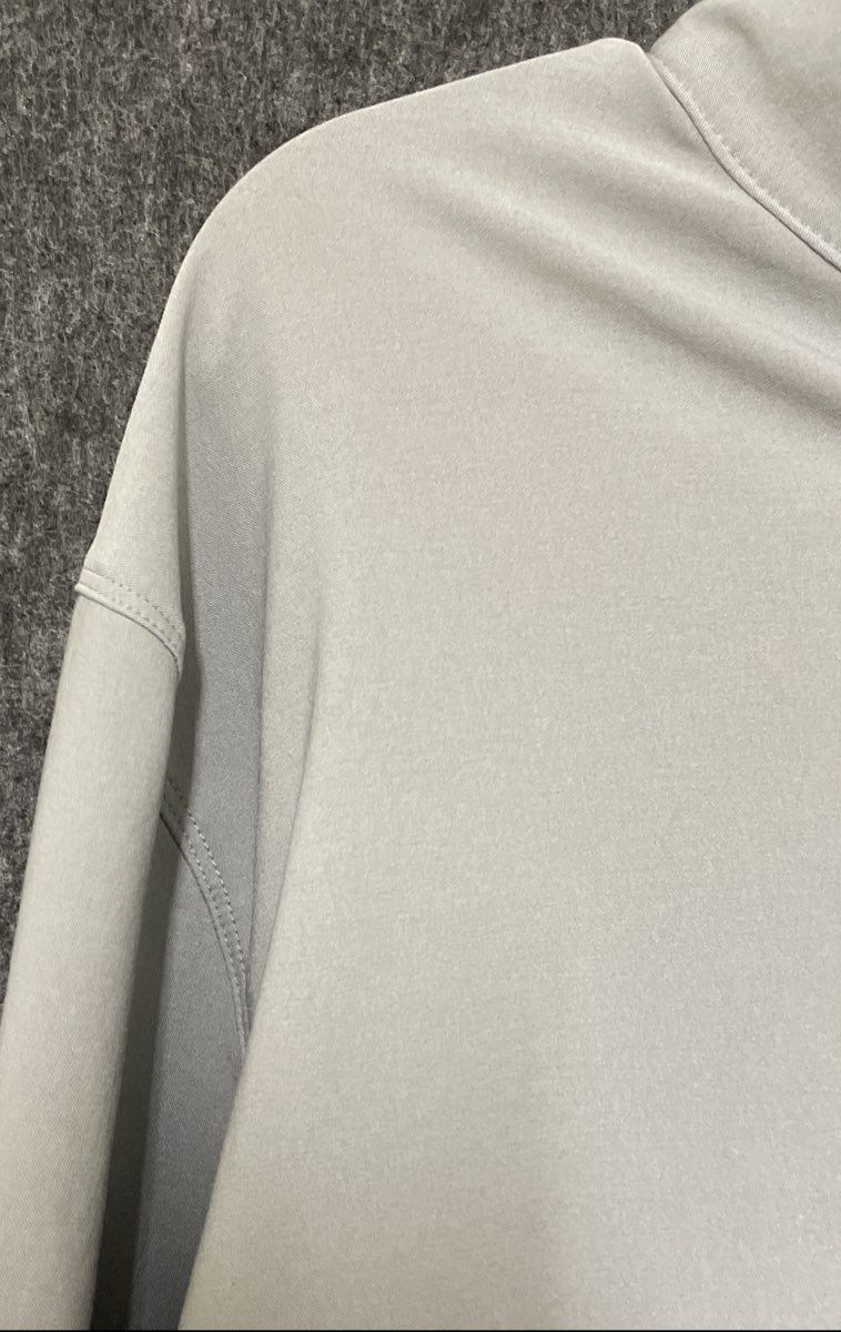 Nike Men's Gray Full Zip Fit Dry Training Running Jacket Blue Interior Sz XL