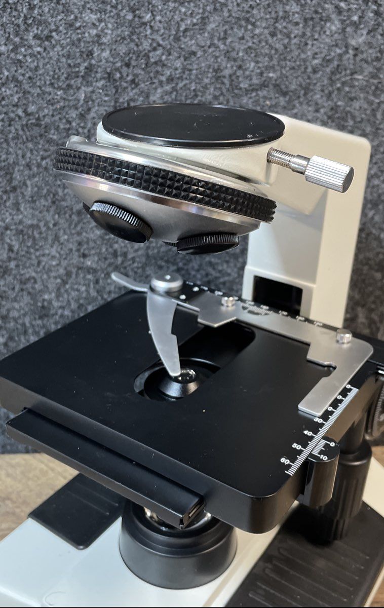 OMAX Compound Microscope Frame Mechanical Stage Integrated Base Illuminator