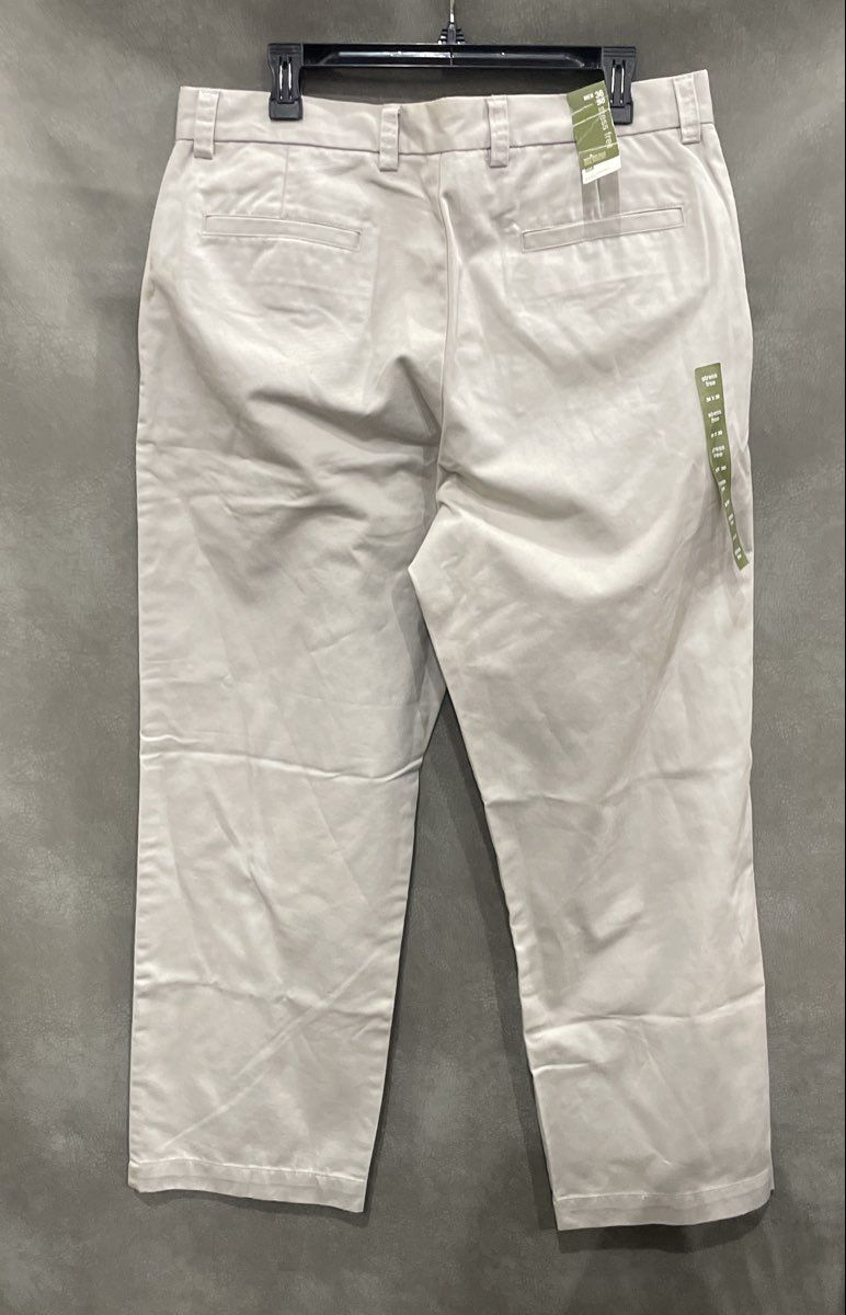 GAP Men's Stress Free Khaki Chino Pants Stain Resistant 100% Cotton 36x30 NWT