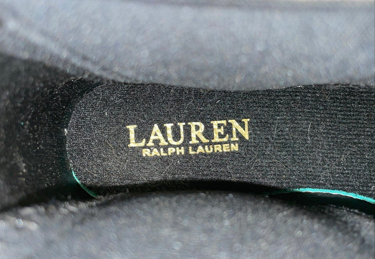 Lauren Ralph Lauren Tally-Bo-Rai Black Chelsea Rain Boots Women's Size 7B