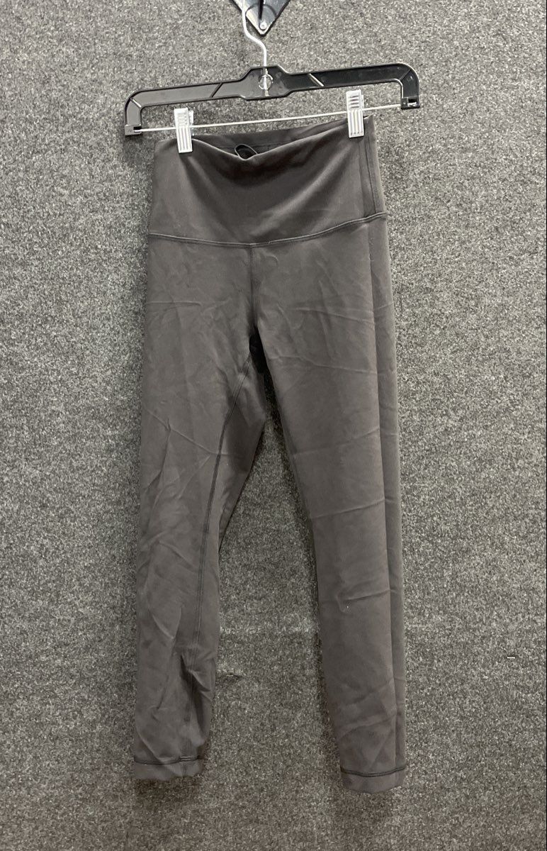 lululemon Women's Wunder Train High-Rise Tight 25" Gray Leggings Size 4