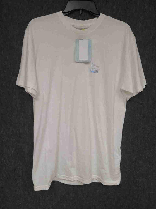 Vans Mickey Donald Iridescent Graphic T-Shirt Classic Fit NWT Sz M