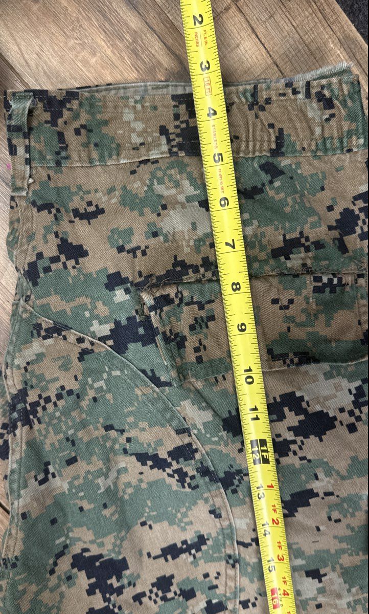 USMC Military Issue Men's MCCUU Combat Trousers MARPAT Woodland Camo Sz L Reg