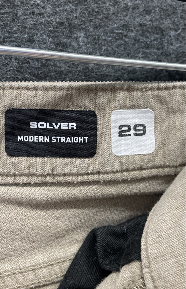 Volcom Men's Solver Modern Straight Beige Corduroy Pants Size 29