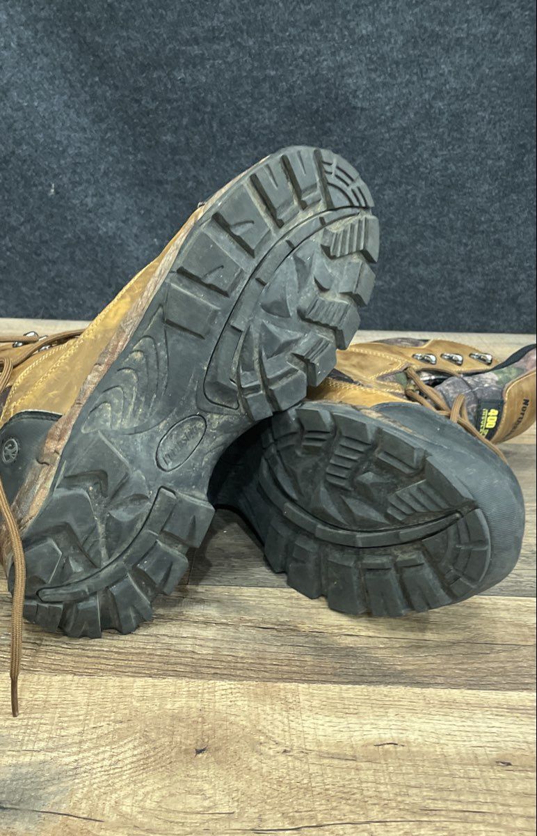 Northside 400g Insulation Camo Leather Hunting Boots Size 9