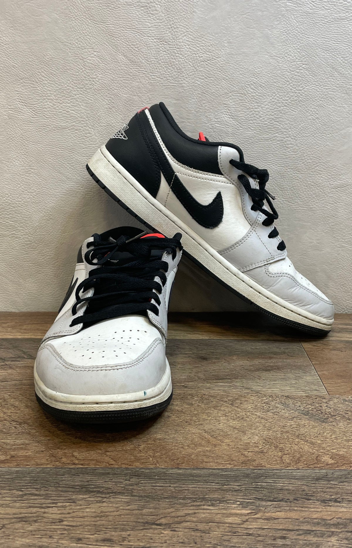 Nike Air Jordan 1 Low Light Smoke Grey Black White Size 10