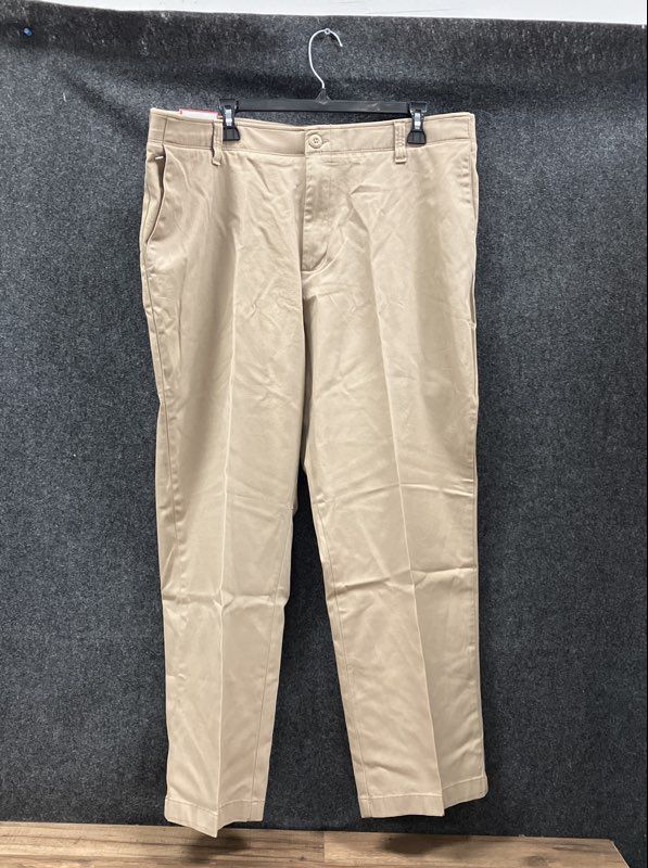 Wrangler Men's Performance Series Straight Fit Flex Khaki Pants 38x29 NWT