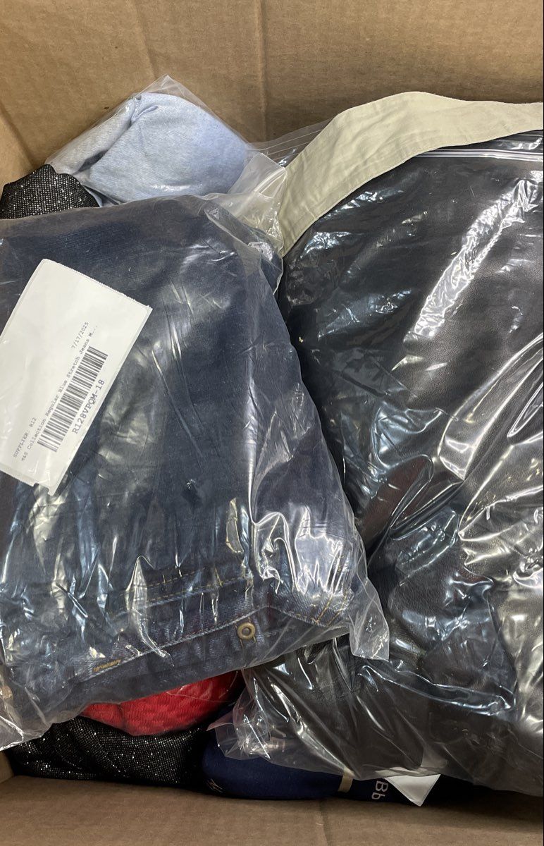 Bulk Lot 20Lb Assorted Brands Men's Women's Clothing Reseller Mix Variety