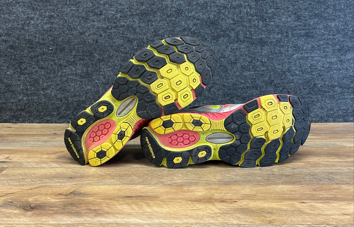 New Balance 860v4 Silver Pink Yellow Running Shoes Women's Size 13