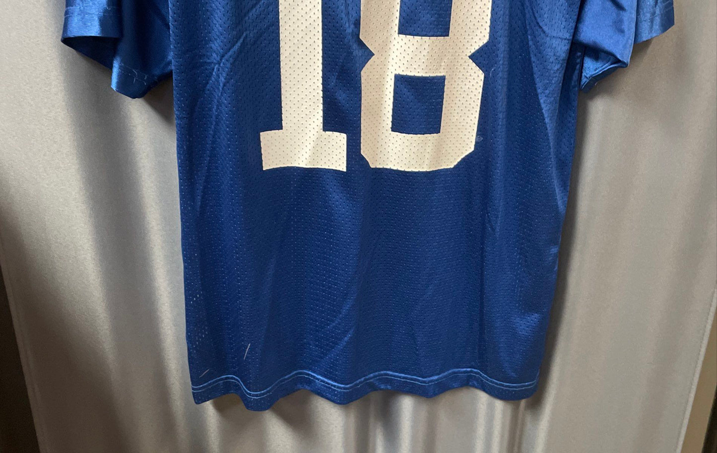 Reebok Youth Indianapolis Colts Peyton Manning #18 NFL Football Jersey Blue XL