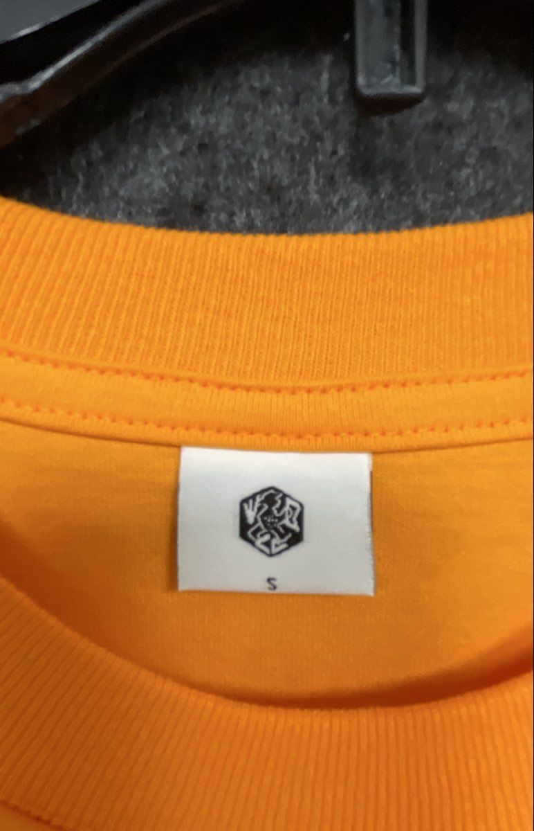 World Chess Club Berlin Men's Orange Graphic T-Shirt WCCB Size S