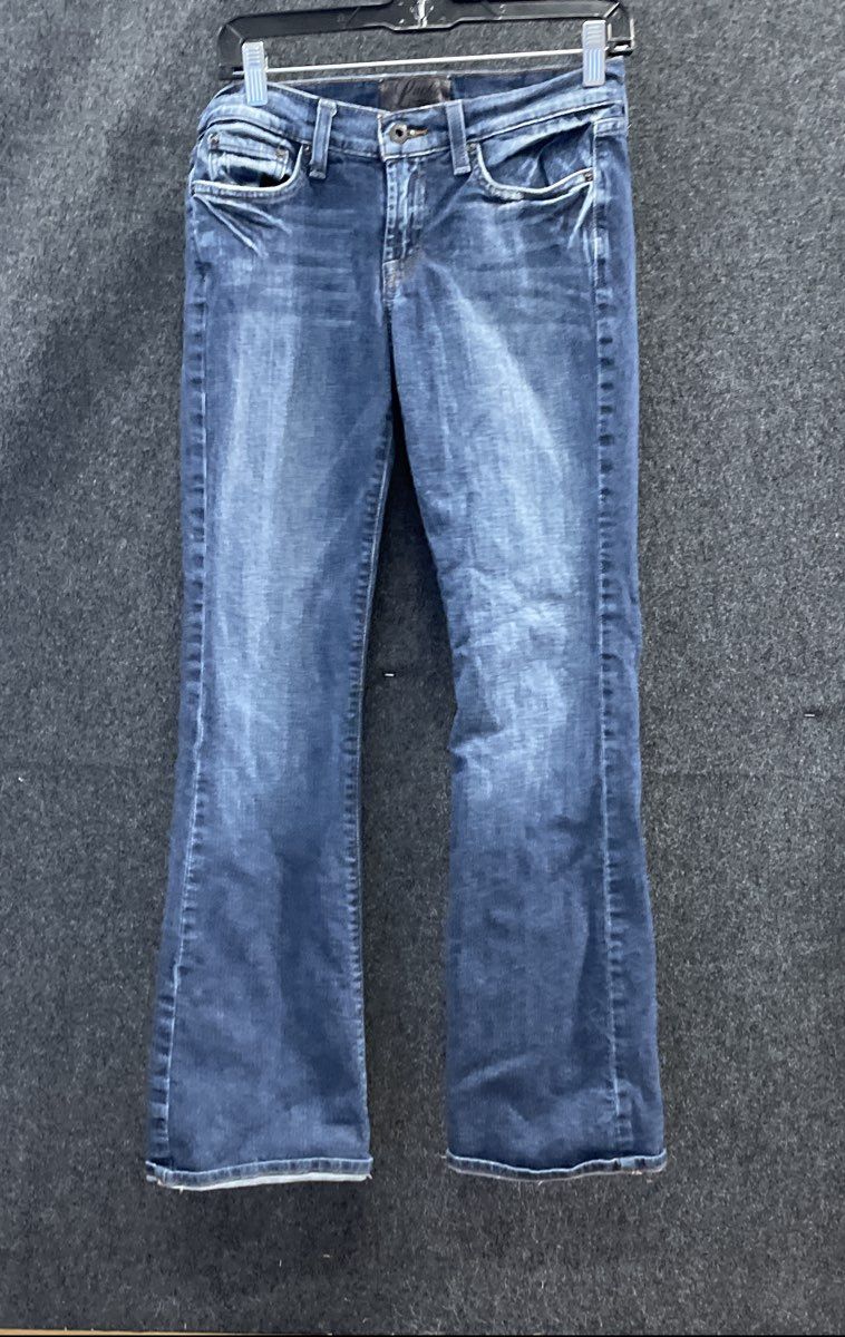 Lucky Brand Women's Blue Indigo Wings Sweet N' Low Bootcut Jeans Sz 4/27