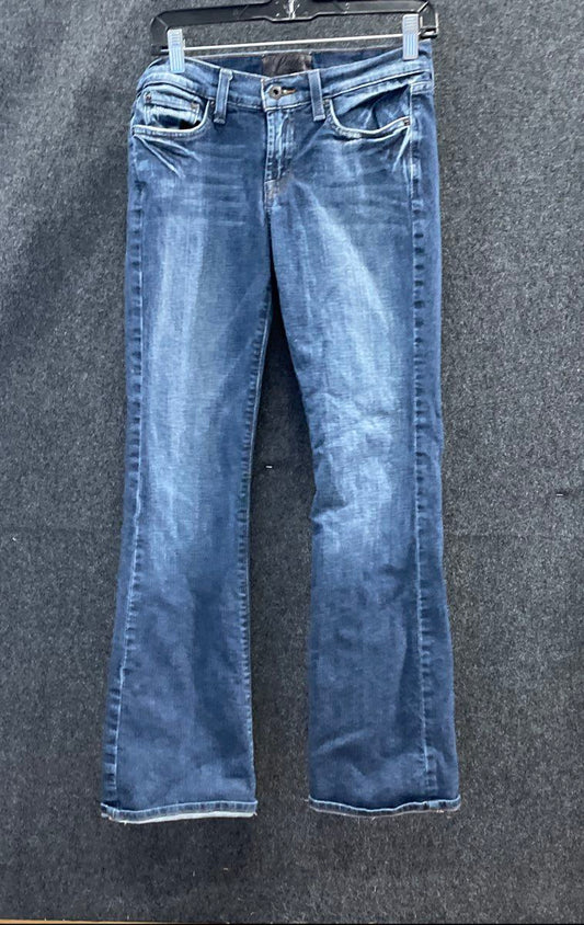 Lucky Brand Women's Blue Indigo Wings Sweet N' Low Bootcut Jeans Sz 4/27