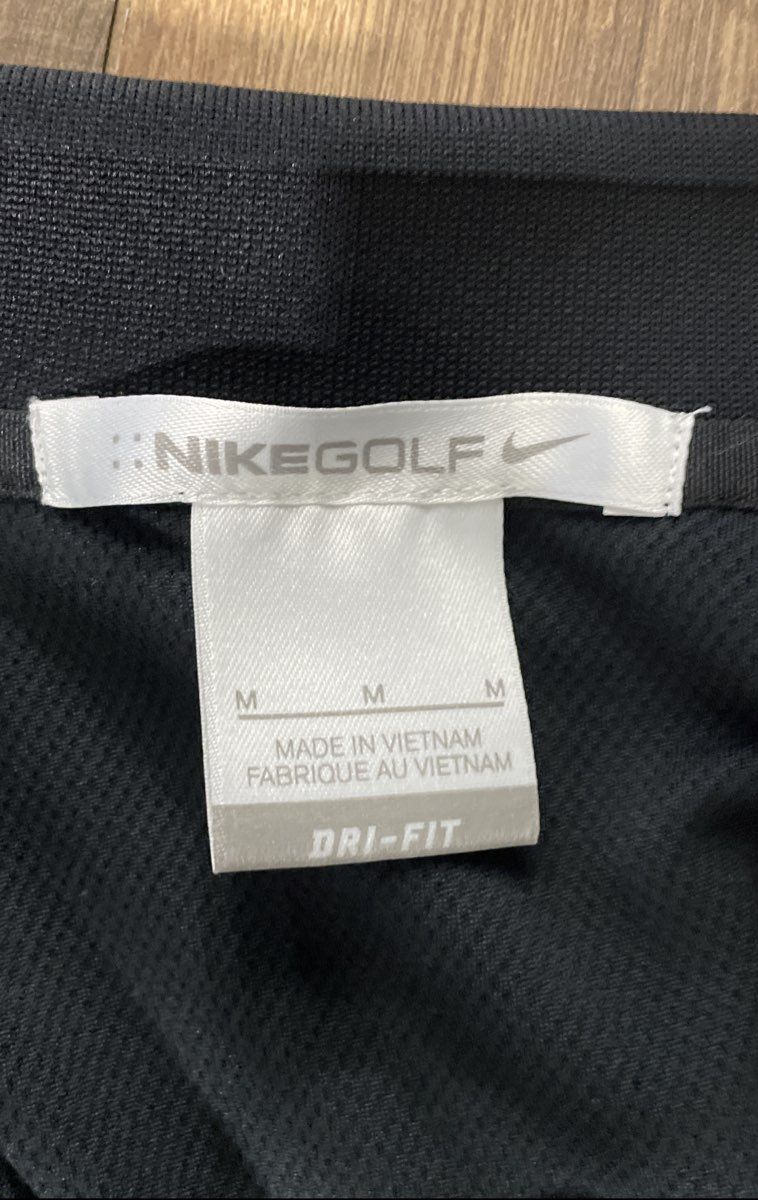 Nike Men's Black Golf Dri-FIT Short Sleeve Polo Shirt Sz M