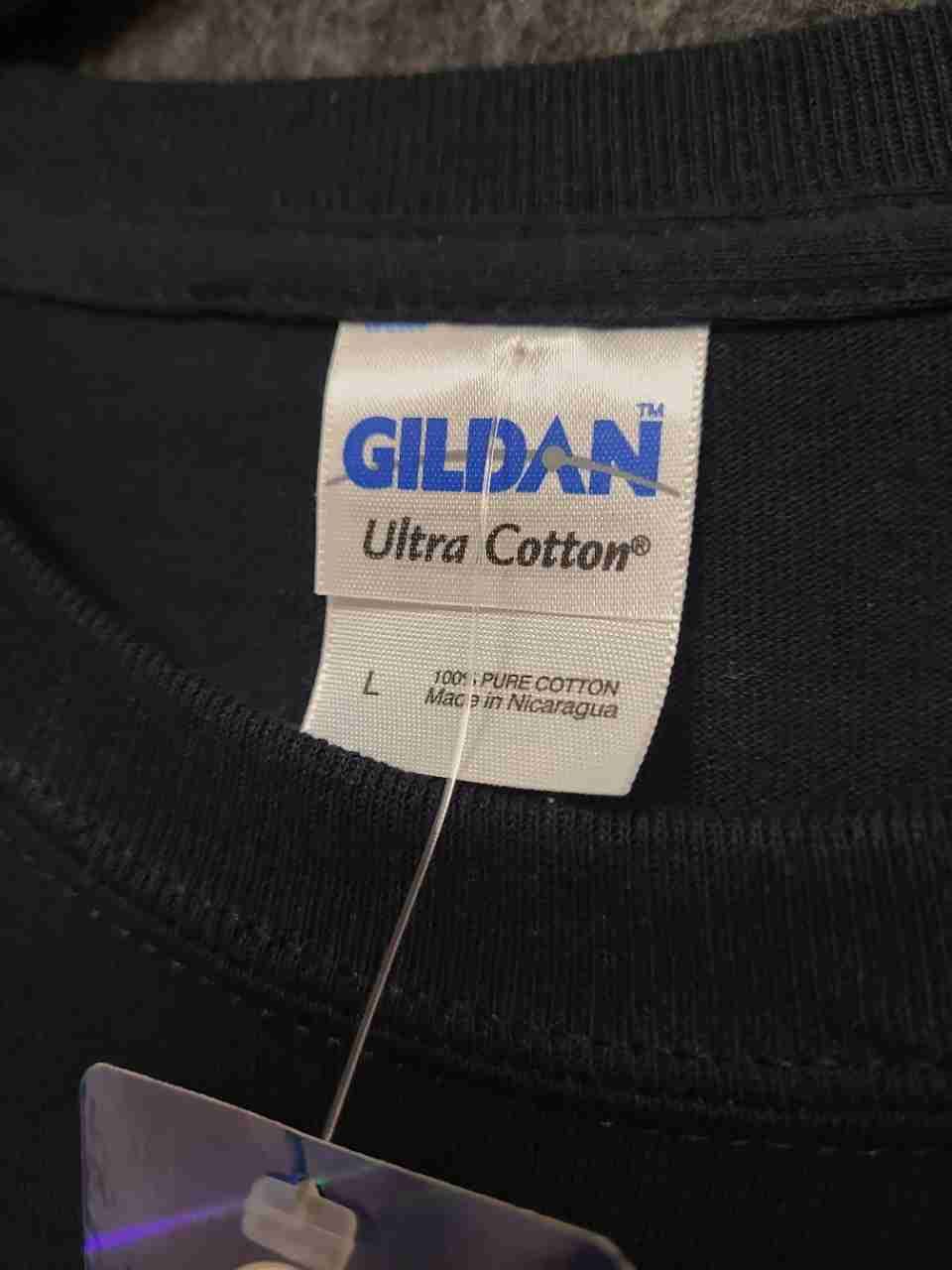 Gildan Men's Black Georgia Bulldogs Dad T-Shirt NCAA Licensed NWT Sz L