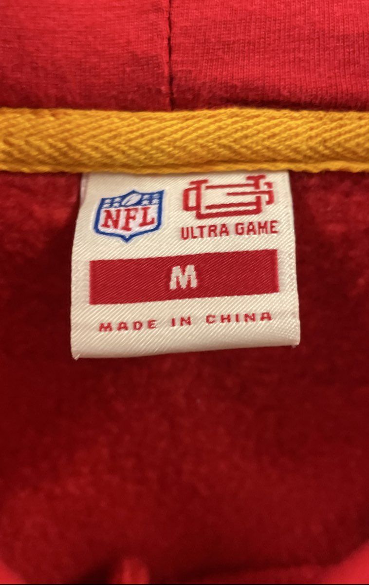Ultra Game Men's Kansas City Chiefs Red Hoodie Chiefs Kingdom Arrowhead Sz M