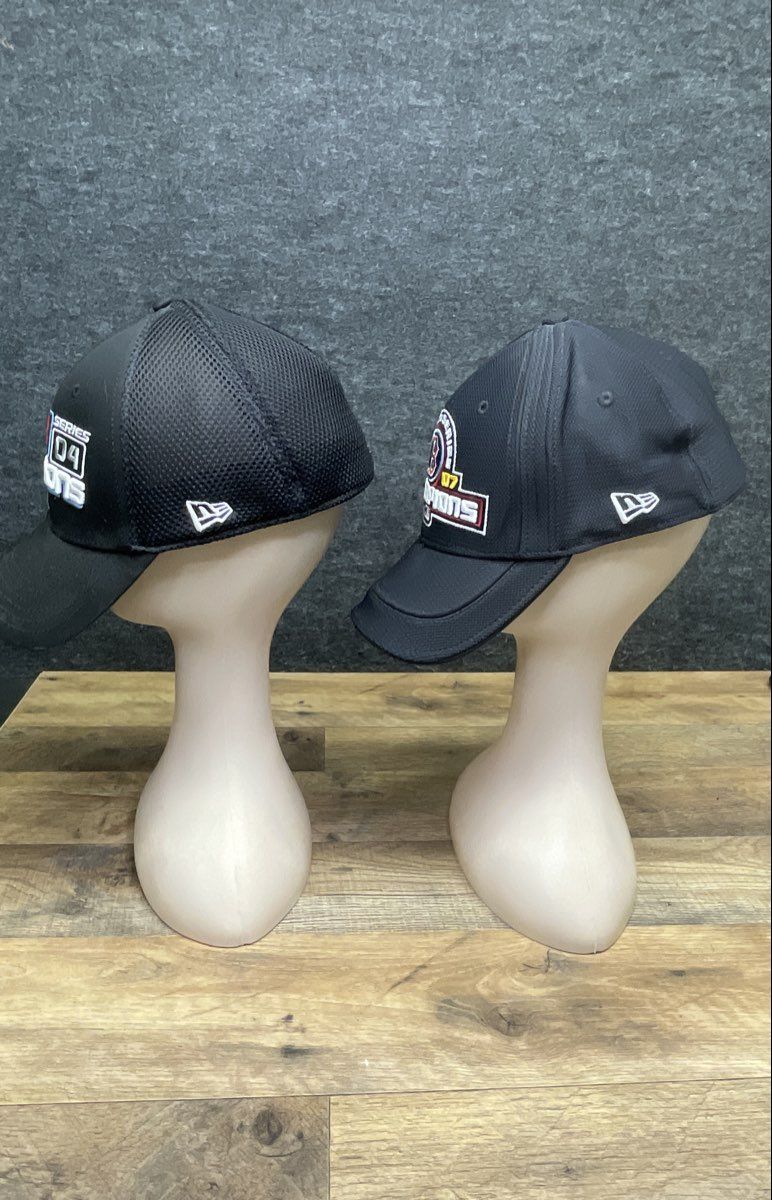 New Era Boston Red Sox World Series Champions Hat Lot 2004-2018 OSFM