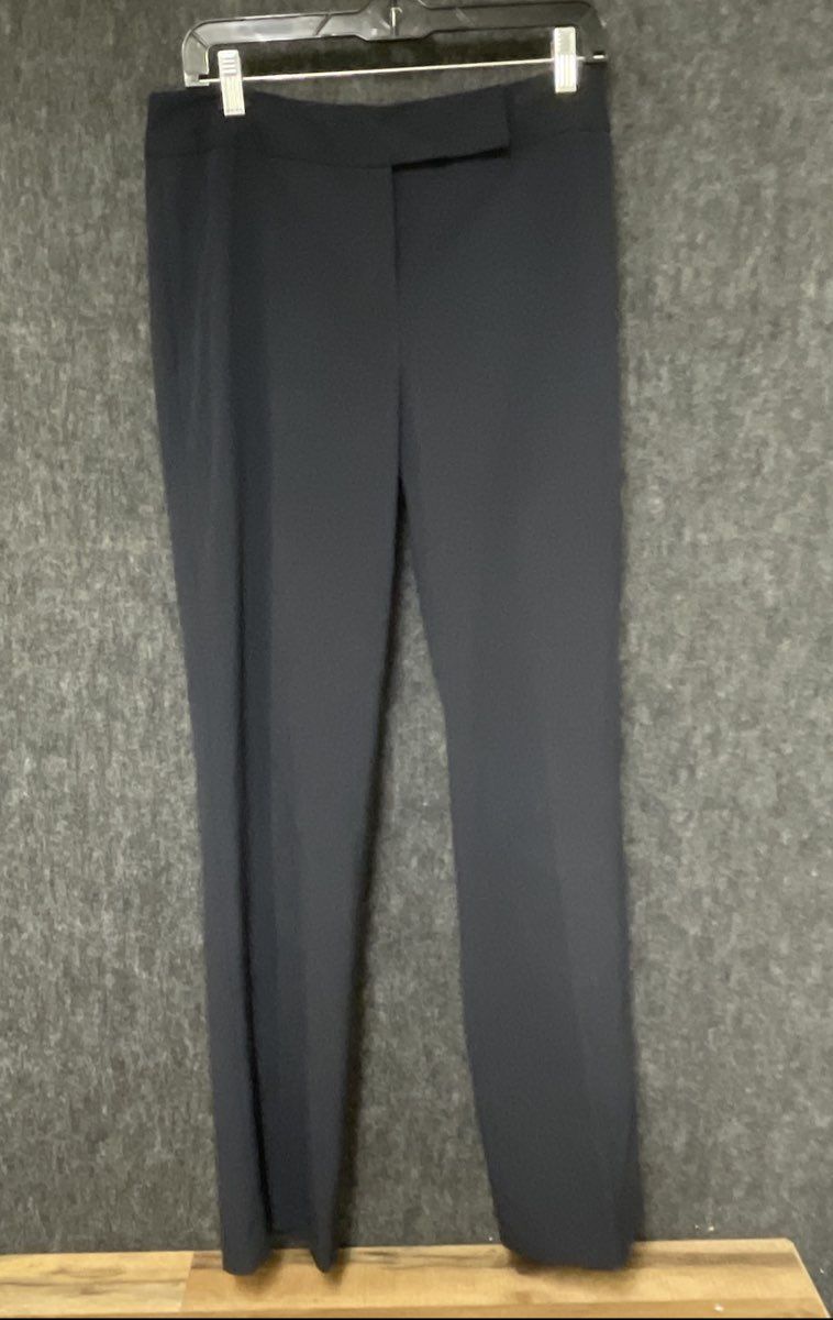 Tahari Arthur S. Levine Women's Navy Blue Two-Piece Pants Suit Sz 6