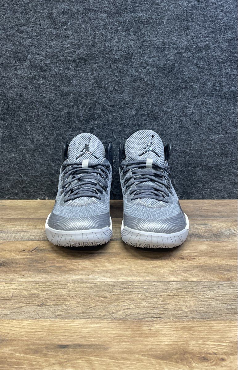 Nike Air Jordan Ultra Fly Cool Grey Black White Basketball Shoes Size 8