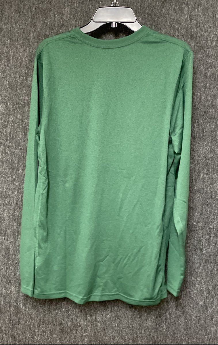Nike Men's Green Legend Dri-Fit Heathered Long Sleeve Training Tee Shirt Sz M