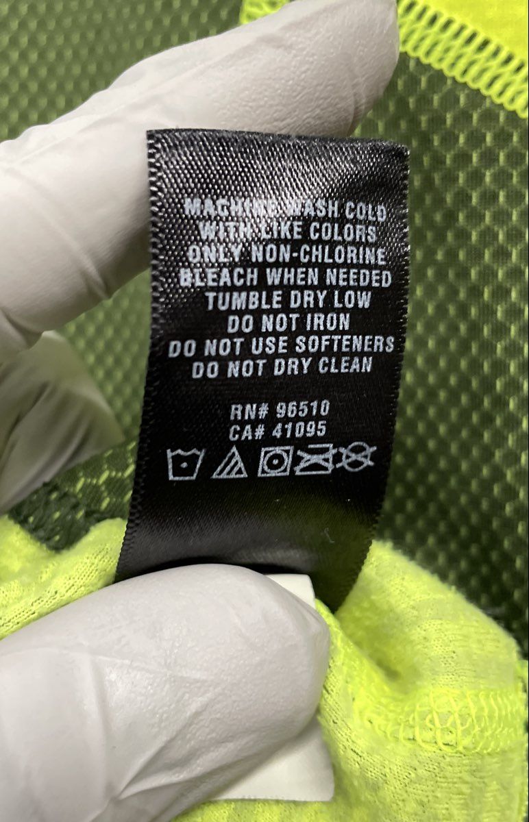 Under Armour Men's ColdGear Fitted Long Sleeve Shirt Olive Green Lime Sz XL