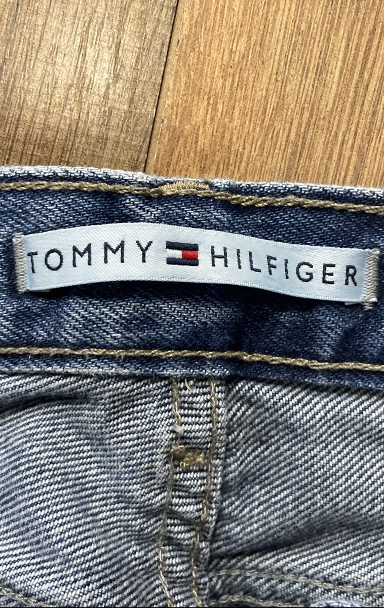 Tommy Hilfiger Women's Blue Jeans Vintage 90s High Rise Straight Leg Sz 8x31