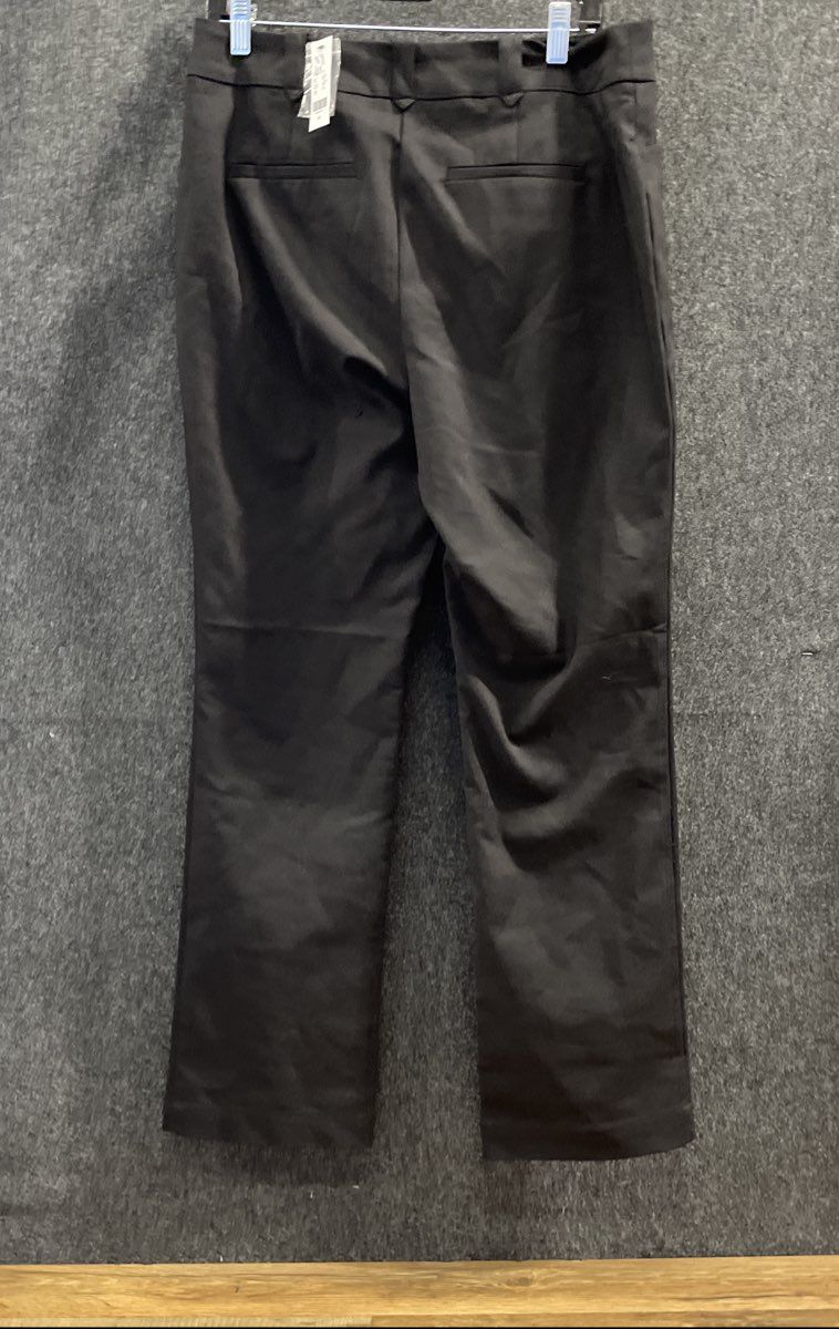 New York & Company Women's Black Straight Leg Dress Pants Size 10 NWT