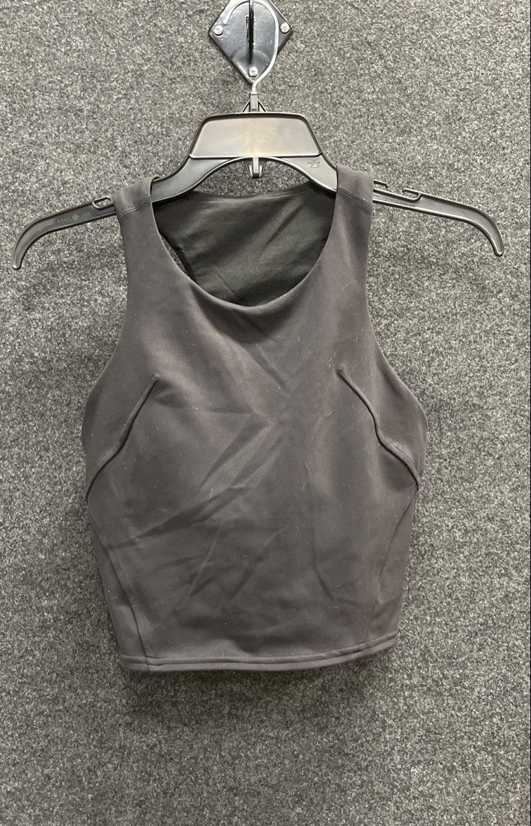 Lululemon Women's Ebb to Train High Neck Longline Sports Bra Black Size M