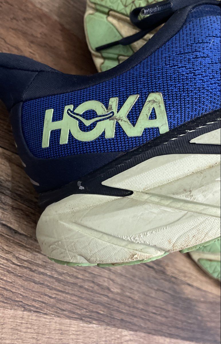 Hoka Clifton 8 Dazzling Blue Outer Space Men's Running Shoes Size 10.5