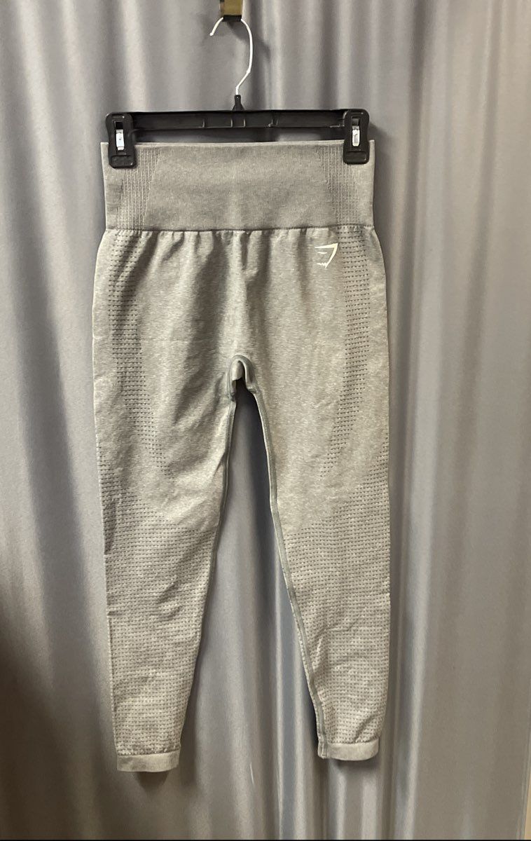 Gymshark Women's Gray Vital Seamless 2.0 High Rise Leggings Sz S