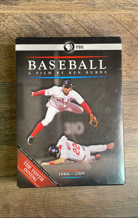 Baseball A Film By Ken Burns DVD Box Set PBS Documentary The Tenth Inning Sealed