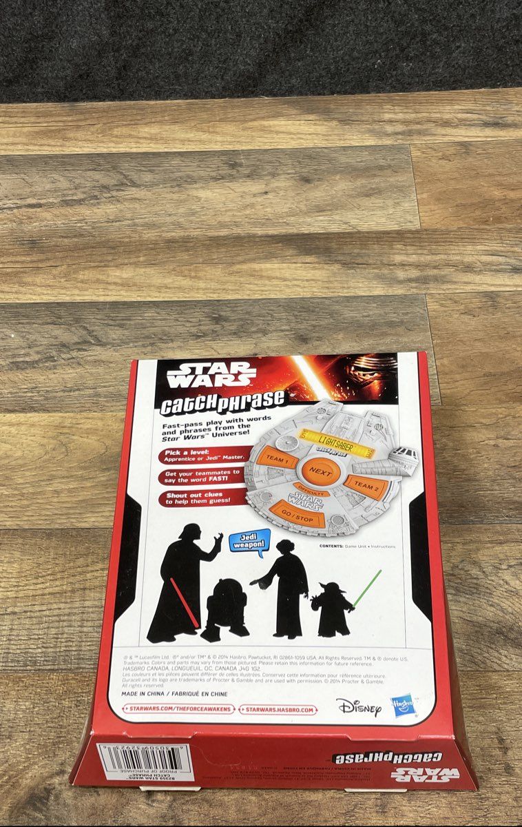 Hasbro Star Wars Catch Phrase Electronic Game Millennium Falcon In Box B2359