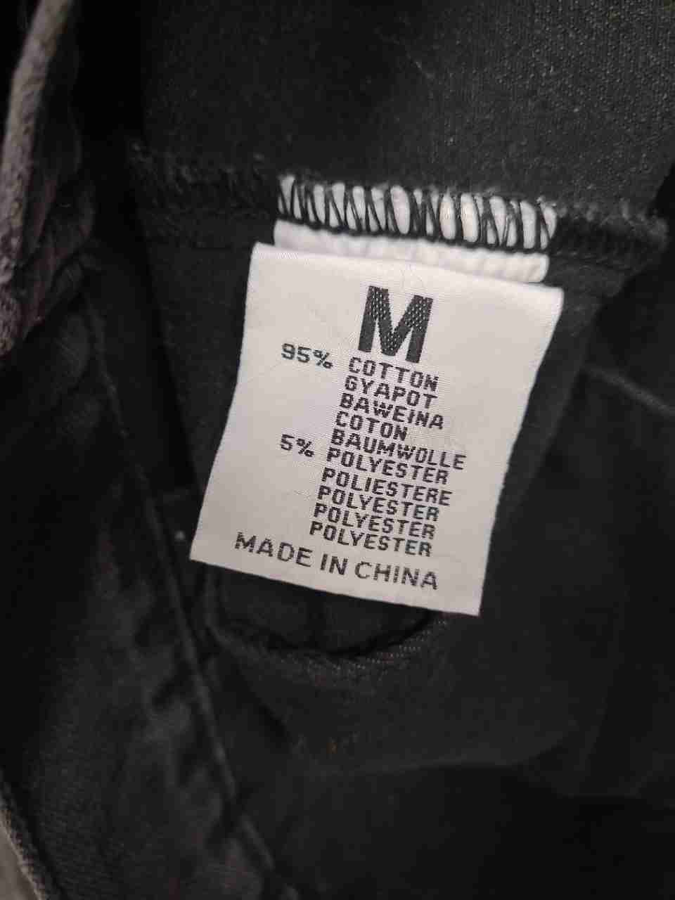 CantonWalker Women's Faded Black Denim Waler Jacket Size M