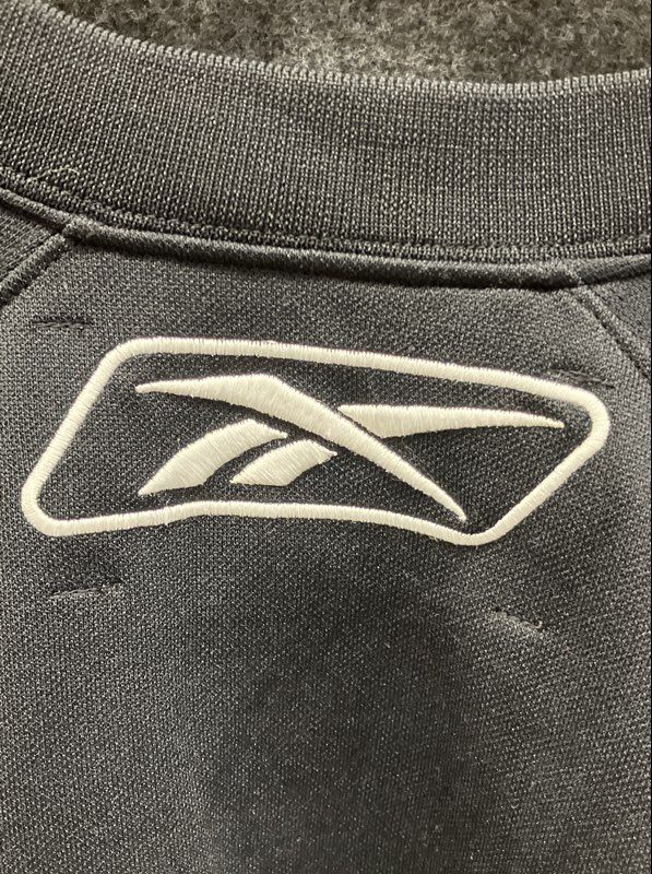 Reebok Hockey Jersey Potomac Brooke Point Adult Large Black White Number 11 CCM