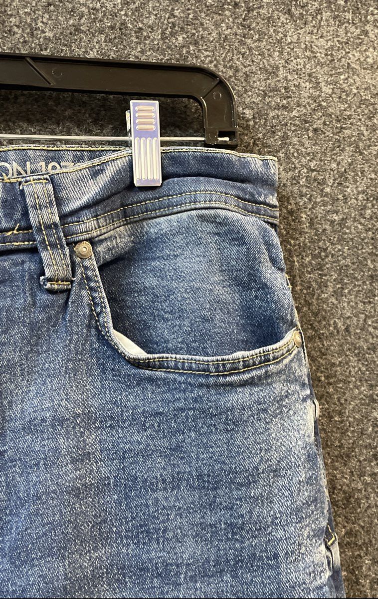 Buffalo David Bitton Men's Blue Light Wash Stretch Denim Jeans Size 32x32