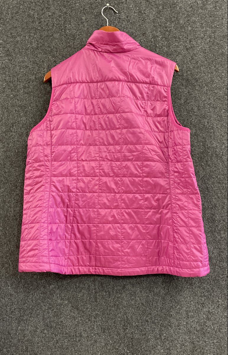 L.L. Bean Women's Pink PrimaLoft Packaway Quilted Insulated Puffer Vest Sz 1X