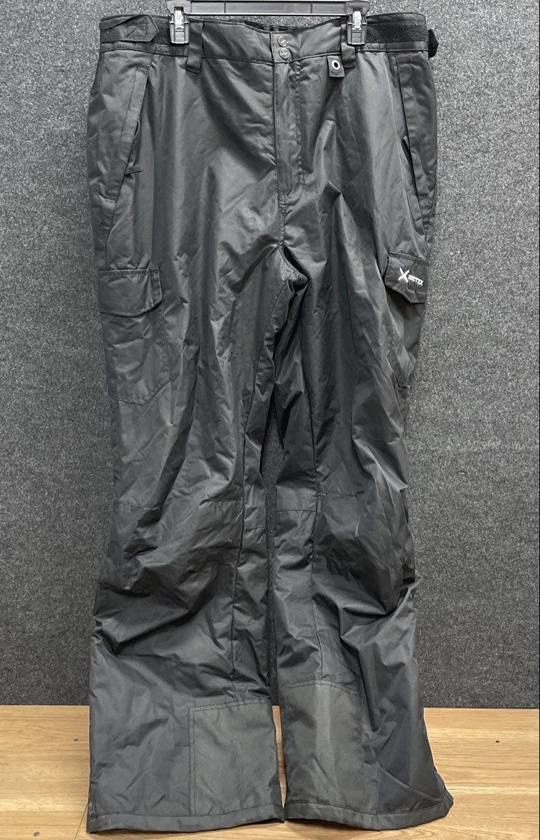 Arctix Men's Black Cargo Insulated Snow Ski Pants Sz XL 40-42W 36L