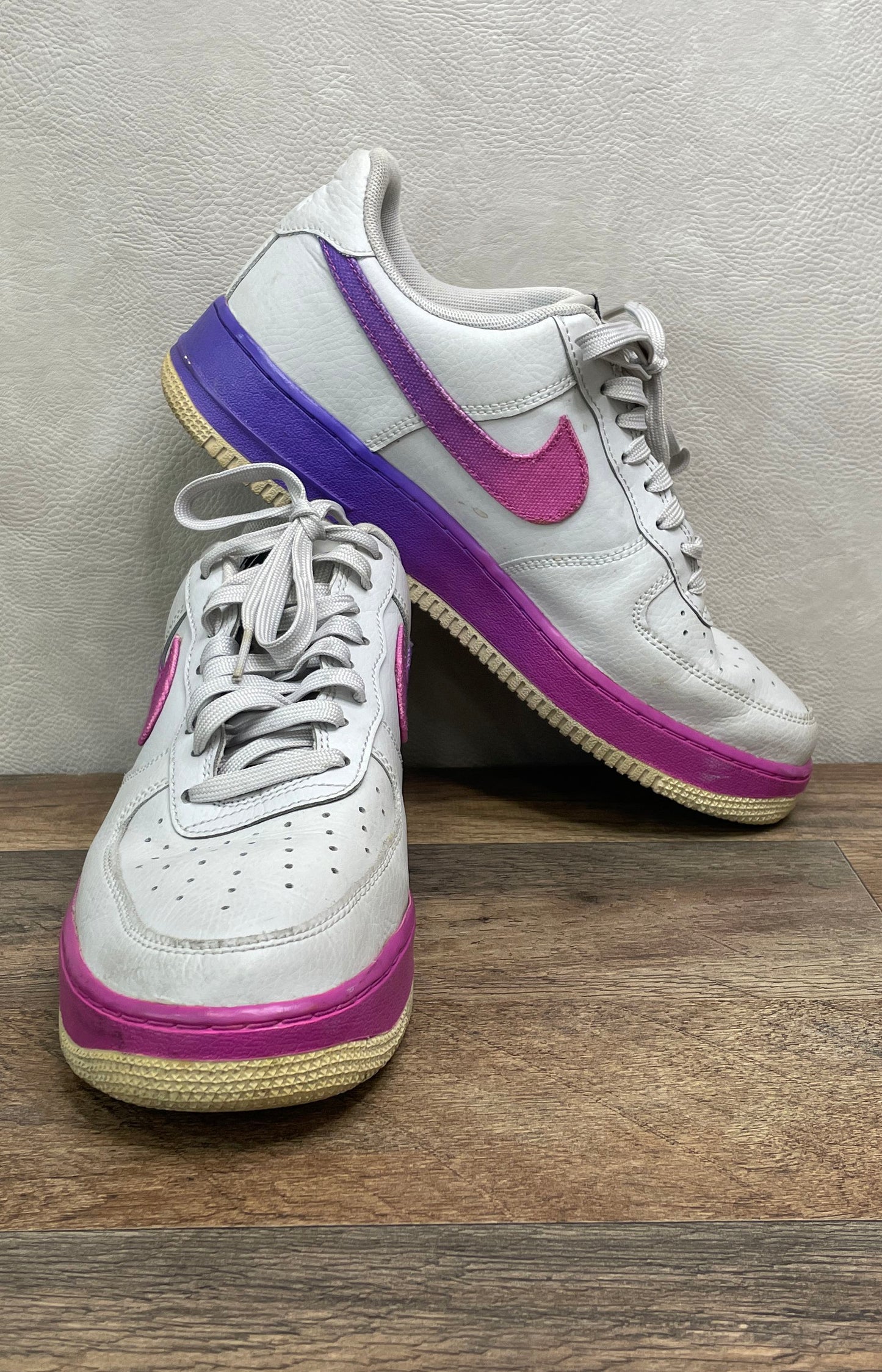 Nike Air Force 1 '07 LV8 Low Hyper Grape White Purple Men's Size 9
