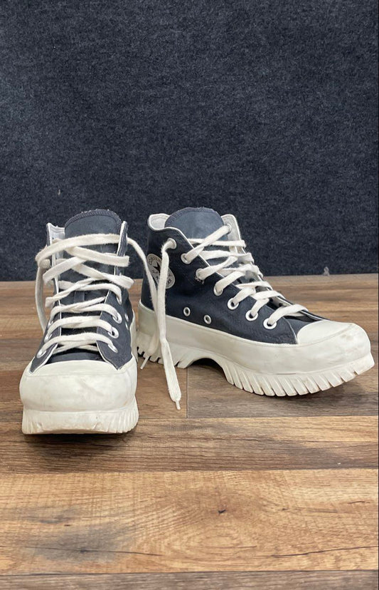 Converse Chuck Taylor All Star Lugged 2.0 High Top Grey White Women's Size 6