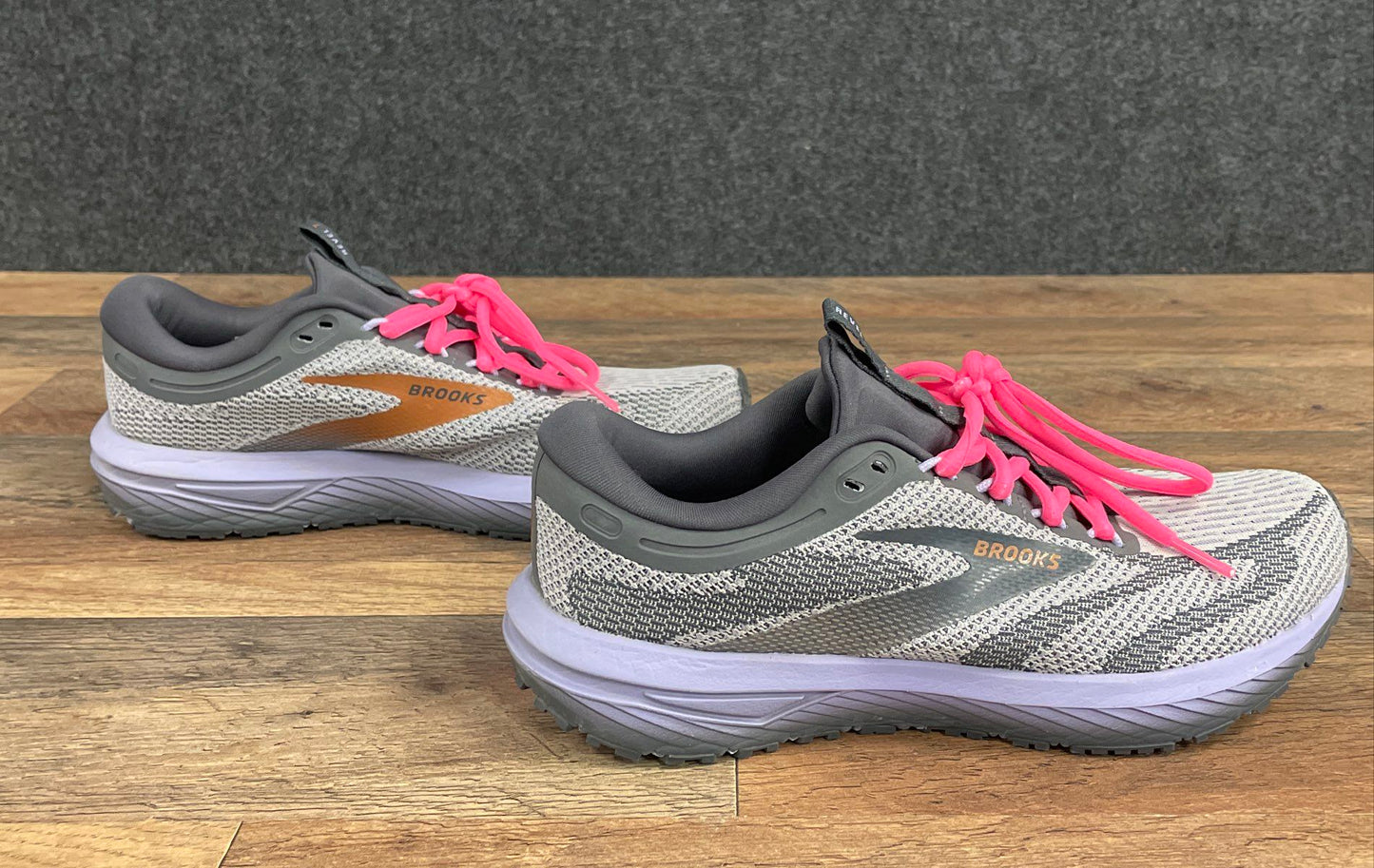 Brooks Revel 7 Grey Lilac Bronze Women's Running Shoes Size 8