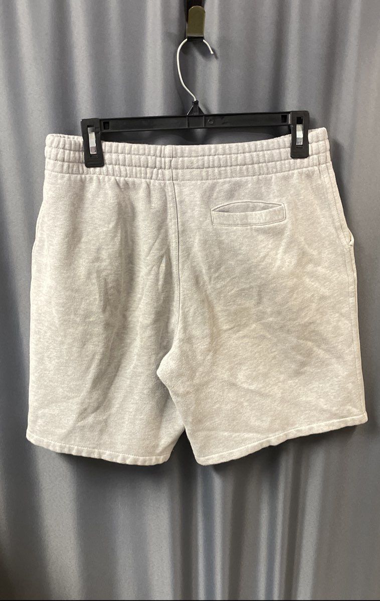Polo Ralph Lauren Boys Gray Knit Sweat Shorts Blue Pony Logo Sz XL 18-20