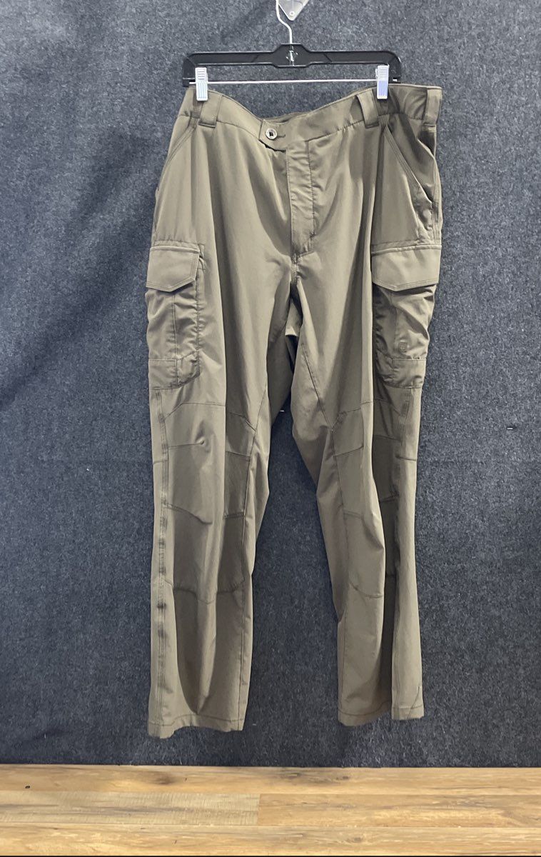 5.11 Tactical Men's Green Khaki Tactical Cargo Pants Sz 44x32