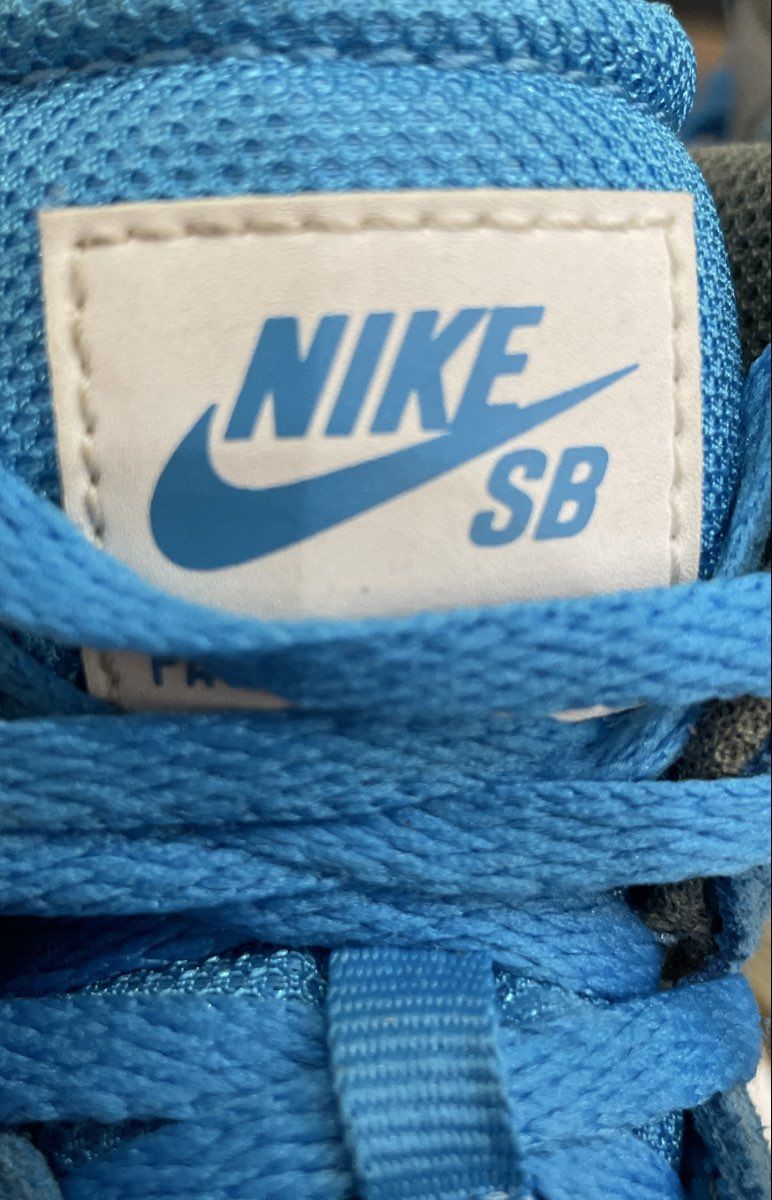 Nike Lunar Force 1 High Blue Grey Safari Youth Sneakers Size 6.5Y