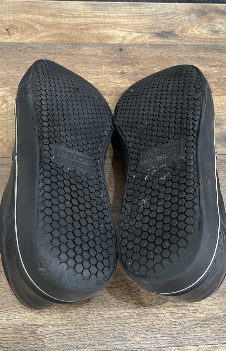 Tredsafe Black Slip-On Slip Resistant Work Shoes Size 12