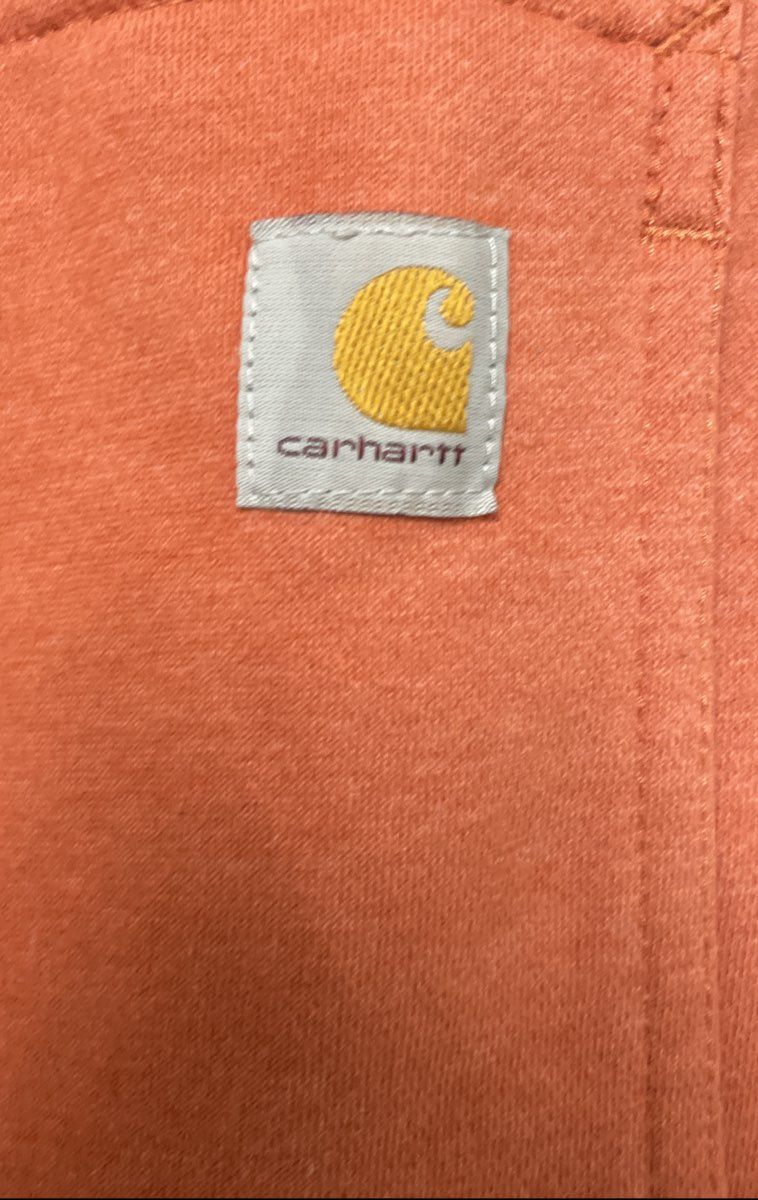 Carhartt Men's Orange Loose Fit Midweight Force Hooded Hoodie 105573 Sz M