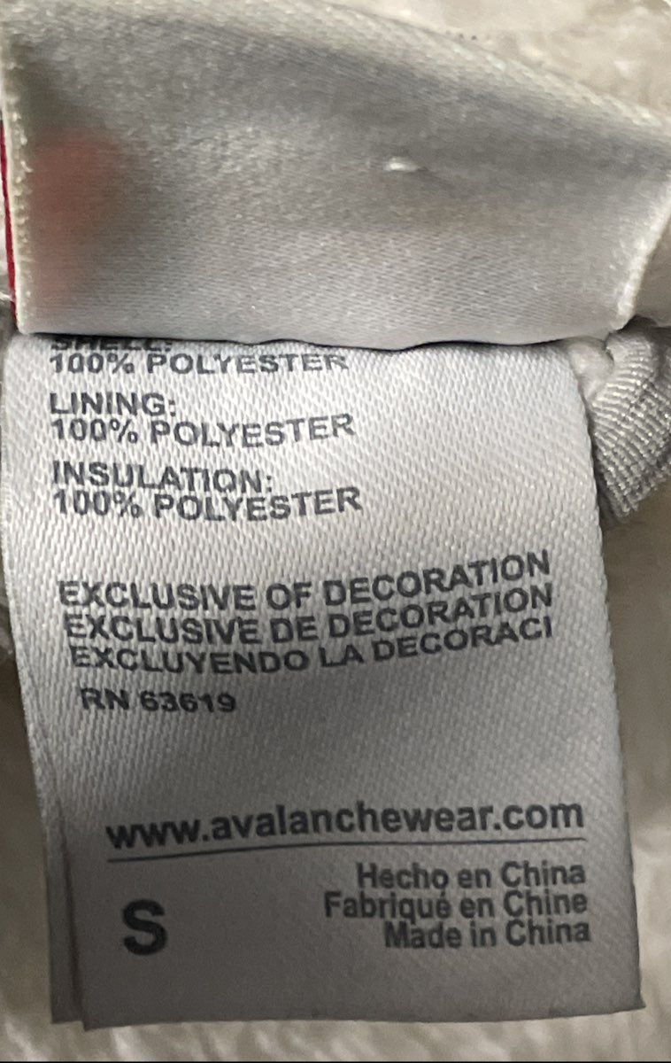 Avalanche Women's Green Quilted Jacket Sherpa Lined Hooded Size S